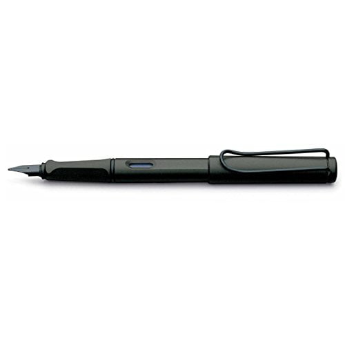 LAMY Safari Classic Fountain Pen With Coated Fine Point Nib,Charcoal